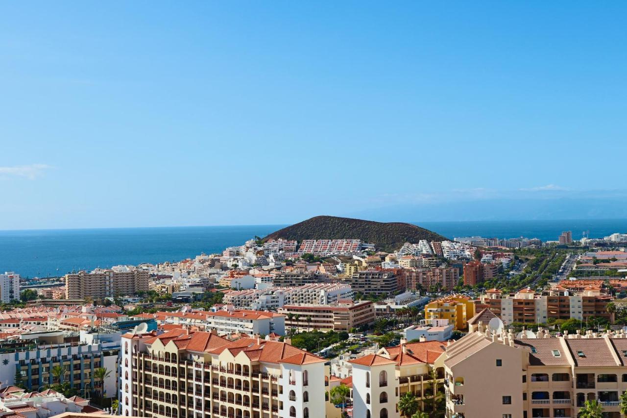 Апартаменты Sunset In The Heights Ocean View - Heated Pool Лос Кристианос Экстерьер фото